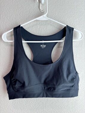 Old Navy Active Black Racerback Sports Bra XL
